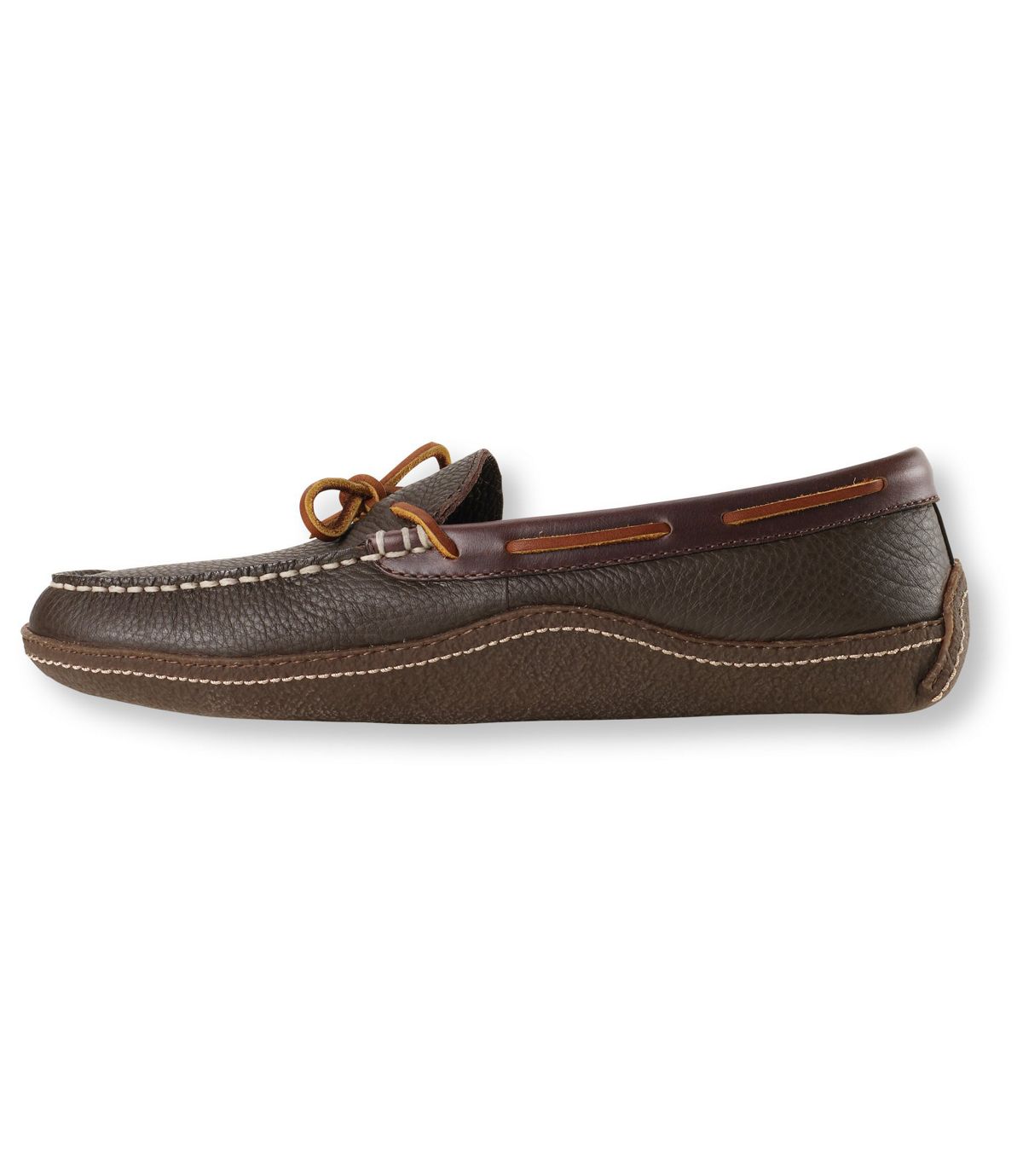 L.L.Bean Handsewn Slippers, Flannel-Lined