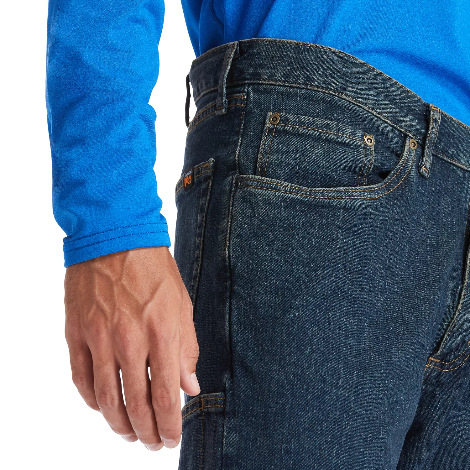 Men's Timberland PRO Grit-N-Grind Flex Denim Work Jeans