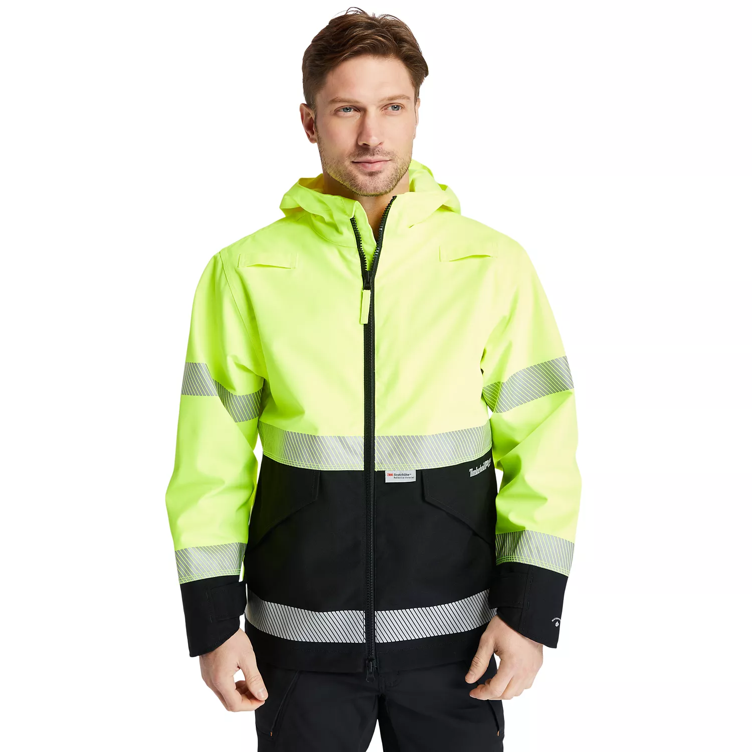 Men's Timberland PRO Work Sight High-Visibility Waterproof Jacket