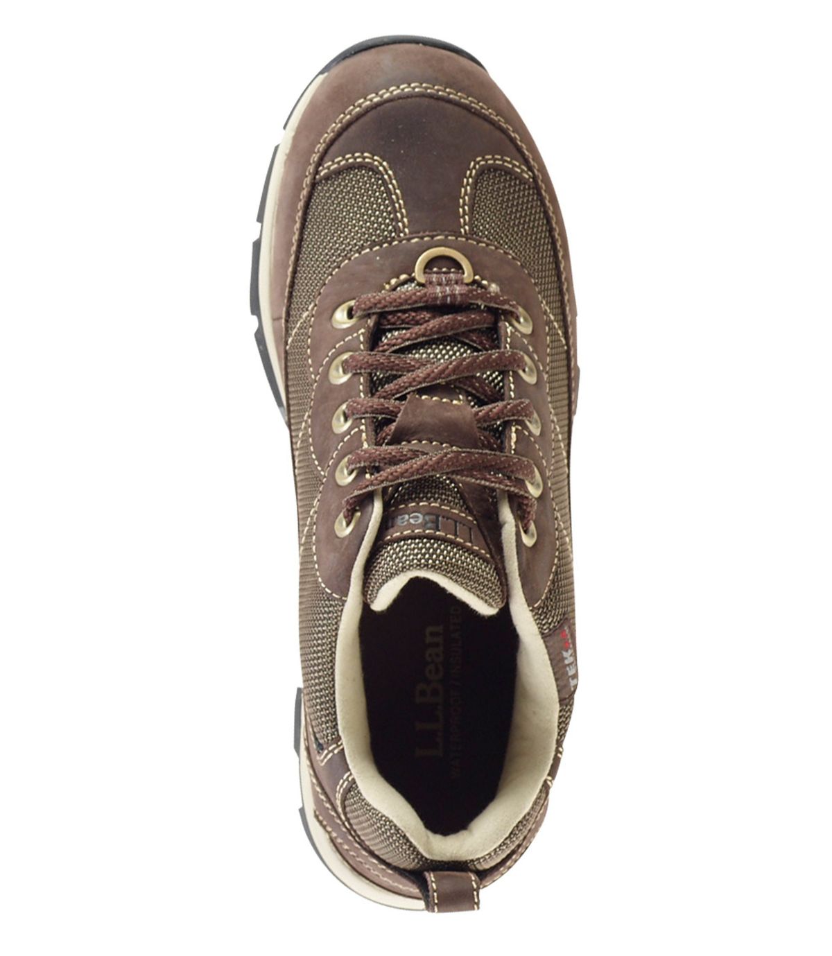 L.L.Bean Snow Sneakers with Arctic Grip, Low Lace-Up