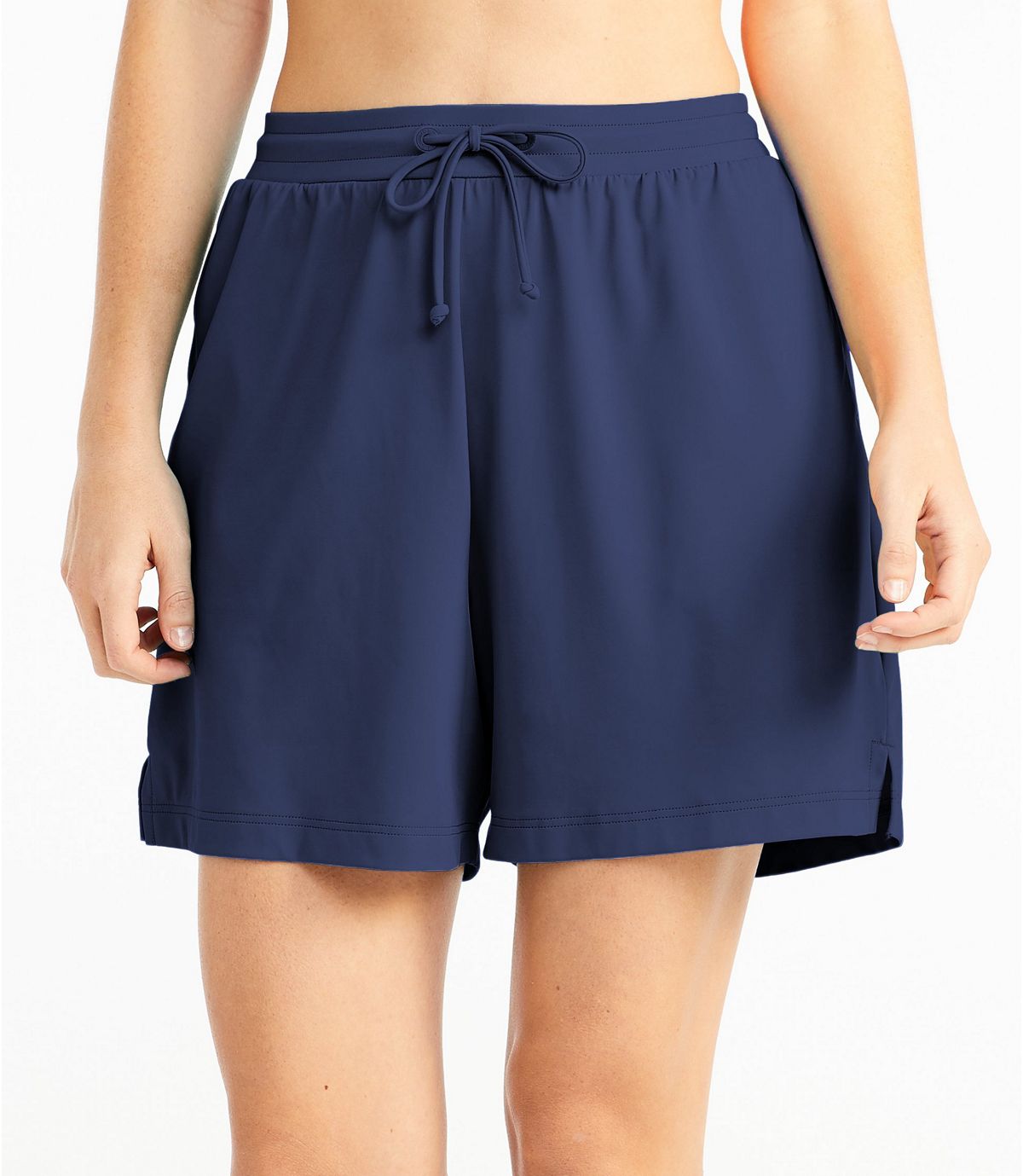 L.L.Bean Women's BeanSport Swimwear, Pull-On Shorts