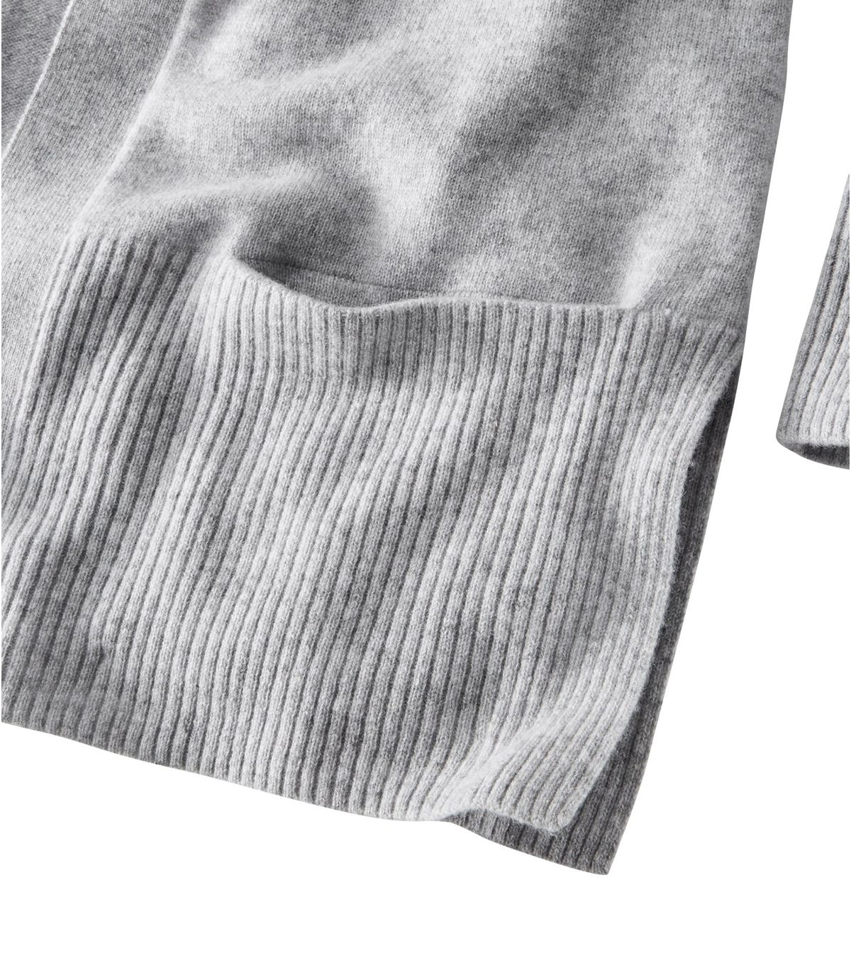 L.L.Bean Women's Classic Cashmere Open Cardigan with Pocket