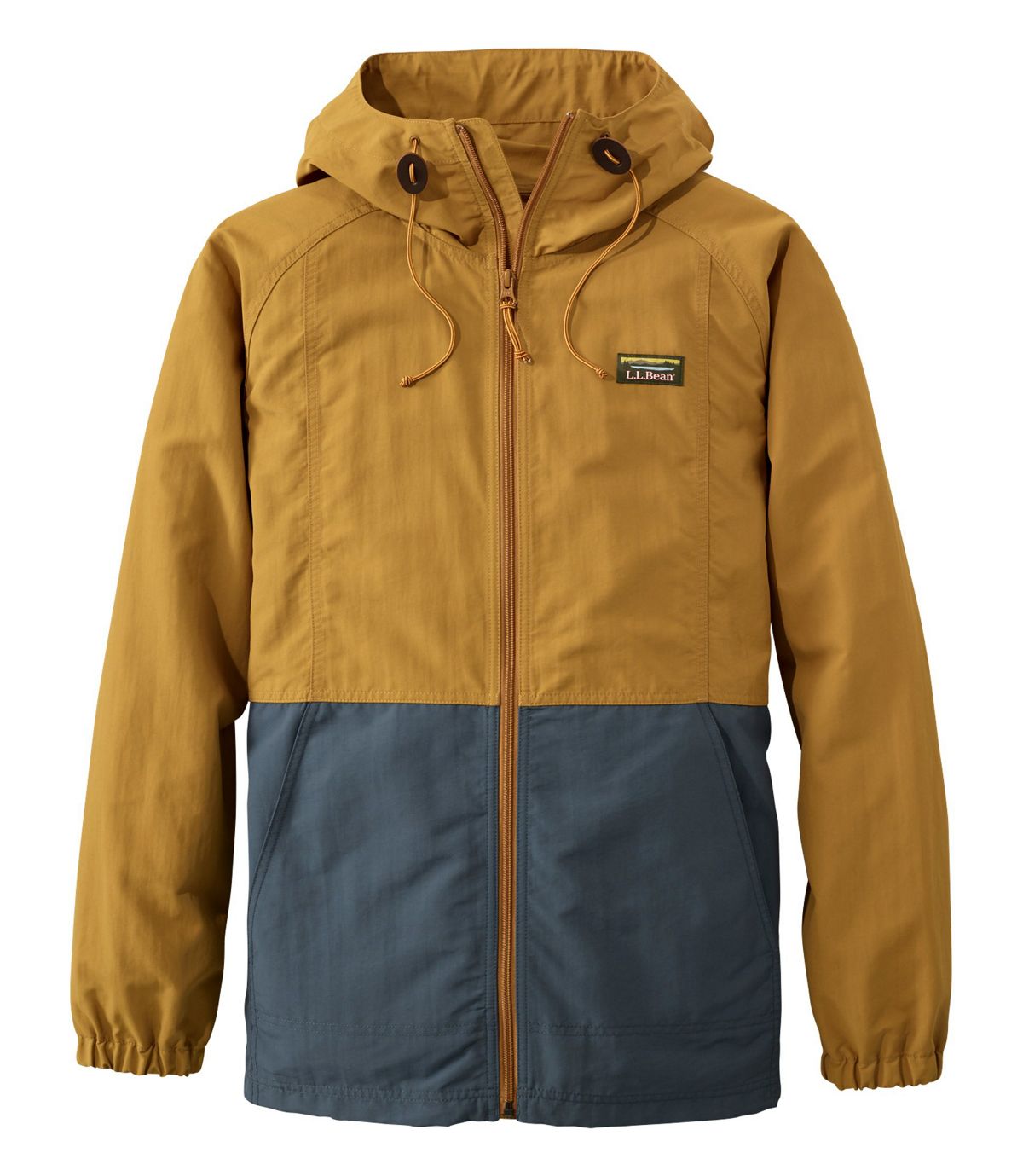 L.L.Bean Men's Mountain Classic Jacket, Colorblock