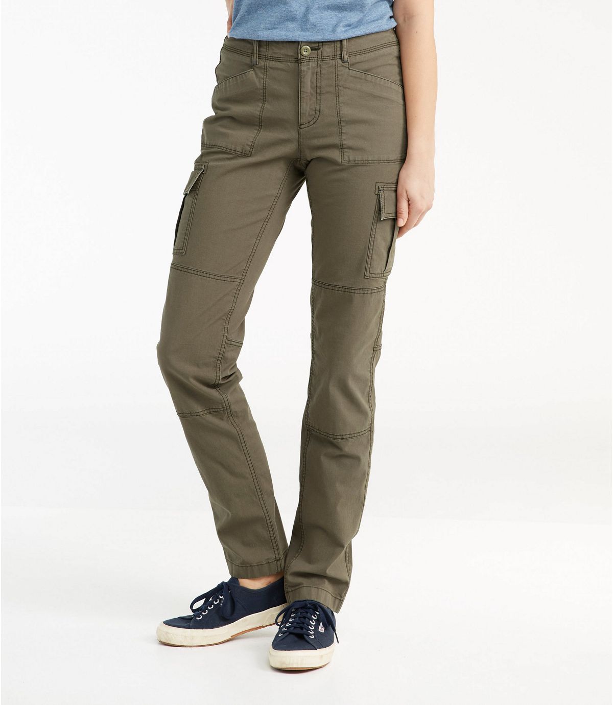 L.L.Bean Women's Stretch Canvas Cargo Pants