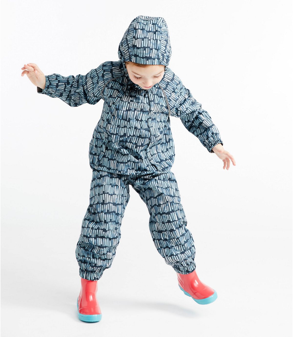 L.L.Bean Toddlers' Rain Bunting, Print