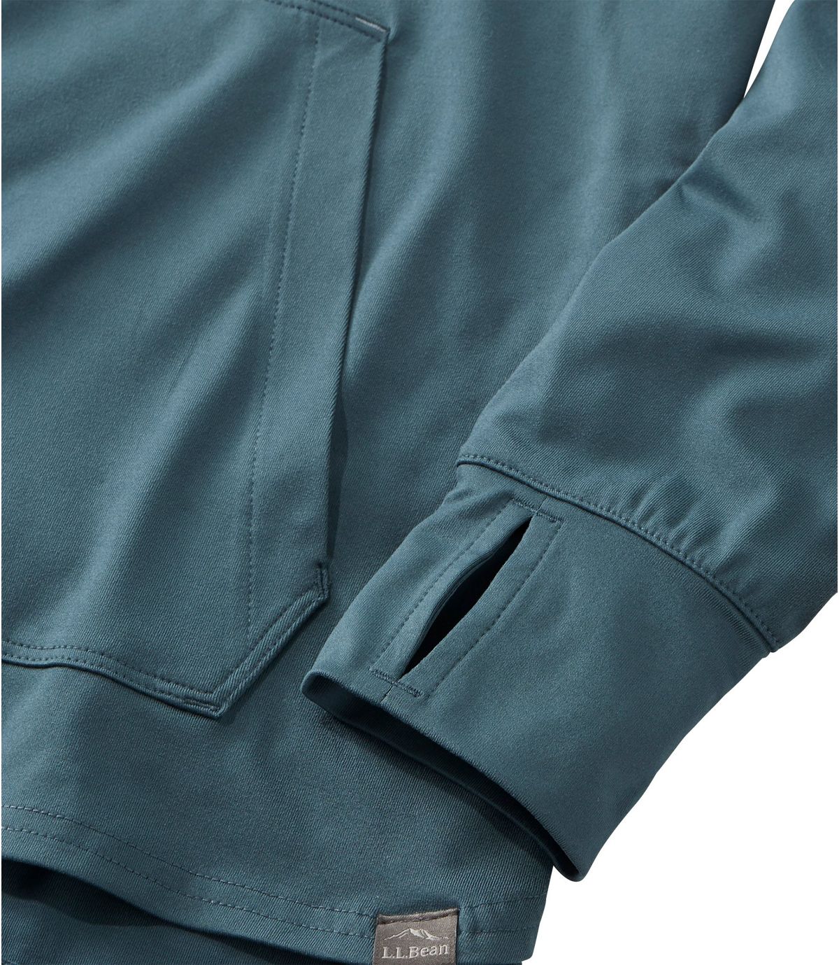 L.L.Bean All-Day Active UPF Quarter-Zip Hoodie