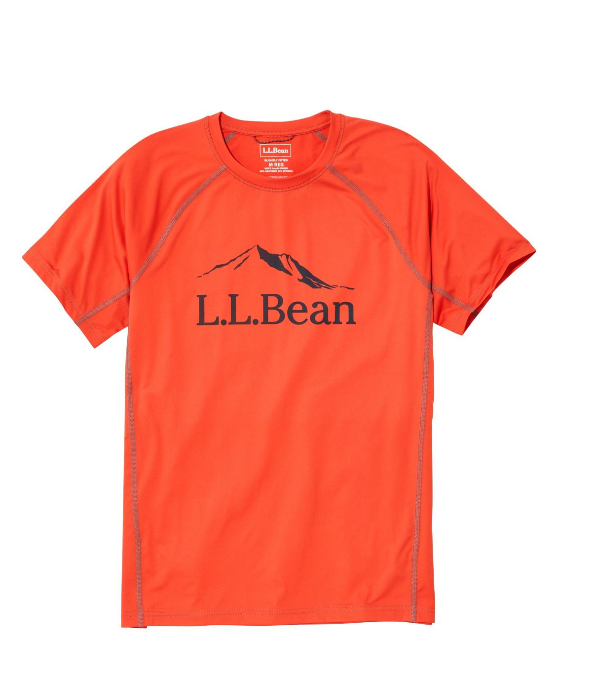 L.L.Bean Men's Swift River Cooling Sun Shirt, Short-Sleeve Graphic