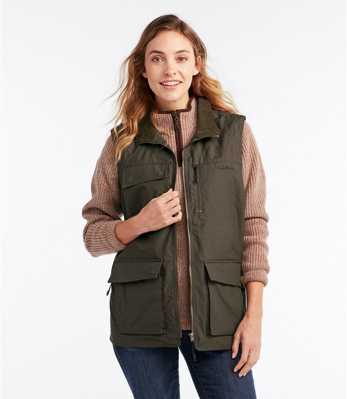 L.L.Bean Women's Traveler's TEKCotton Vest