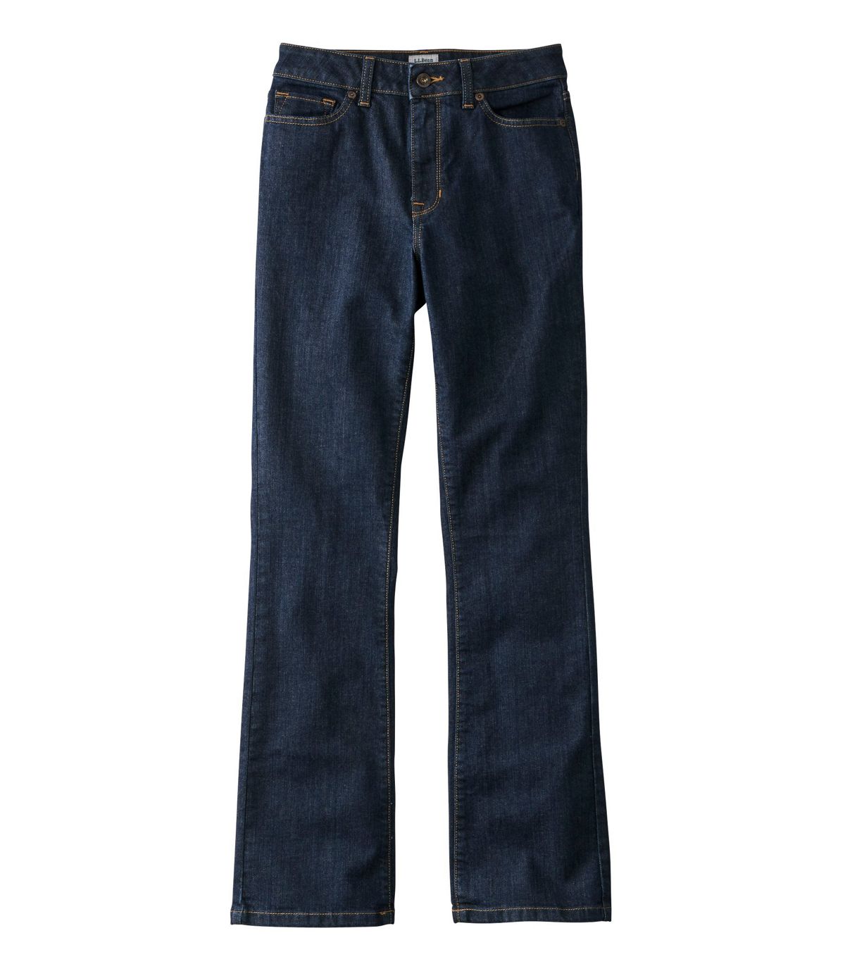 L.L.Bean Women's True Shape Jeans, Classic Kick Boot