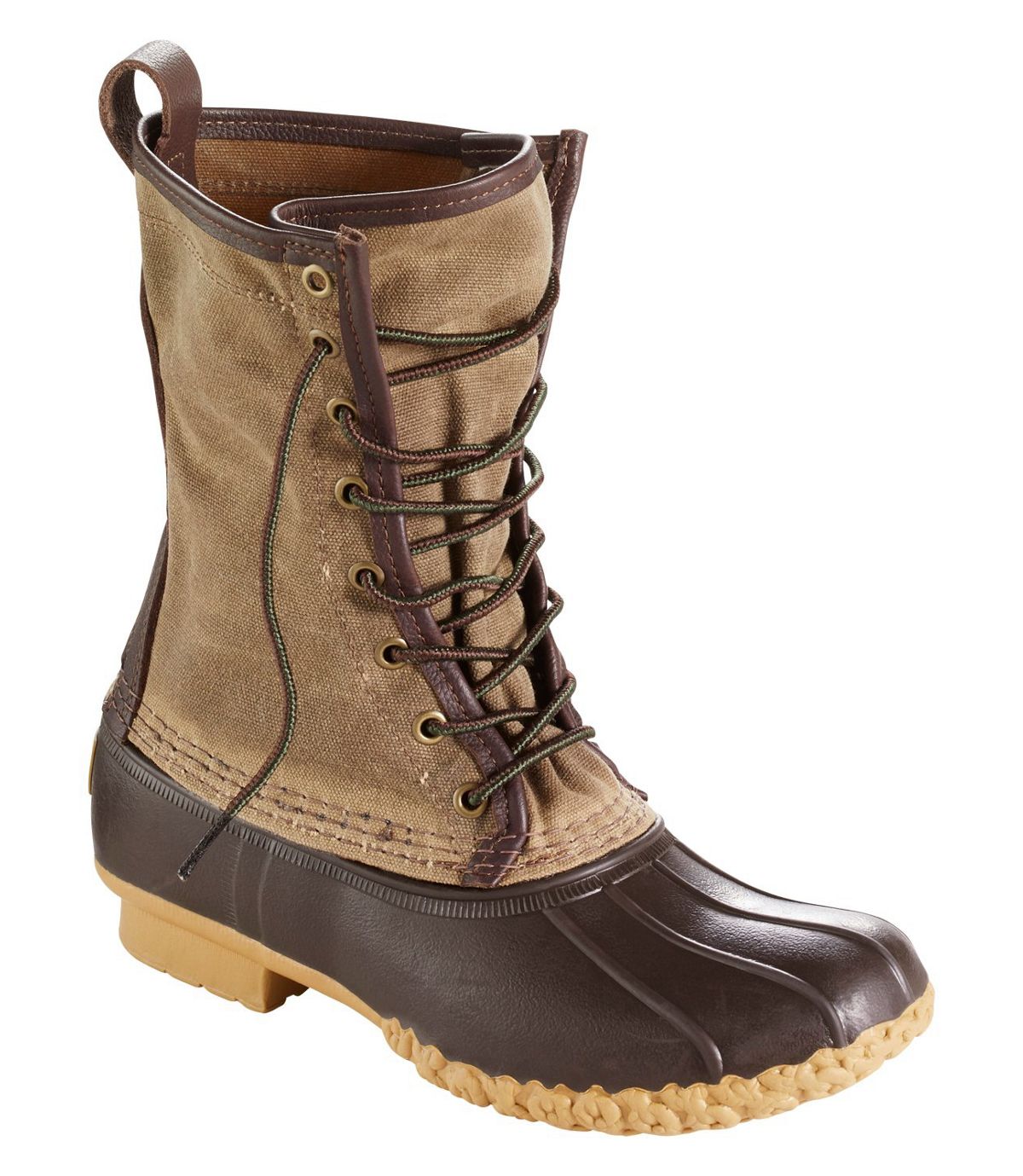 L.L.Bean Signature Waxed-Canvas Maine Hunting Shoe, 10"