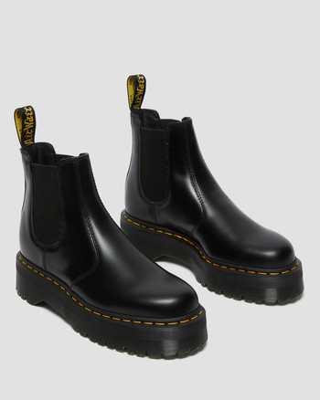 2976 Polished Smooth Platform Chelsea Boots,BEST SELLERS,no.746