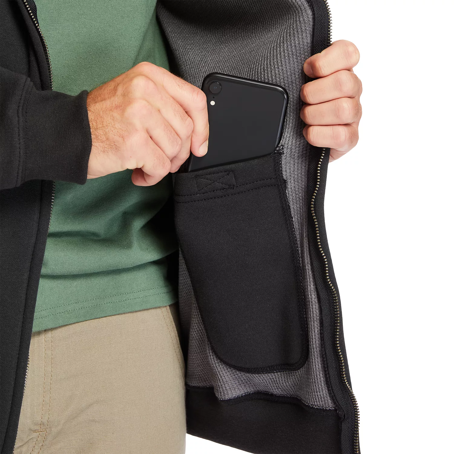 Men's Timberland PRO Big & Tall Hood Honcho Full-Zip Hoodie