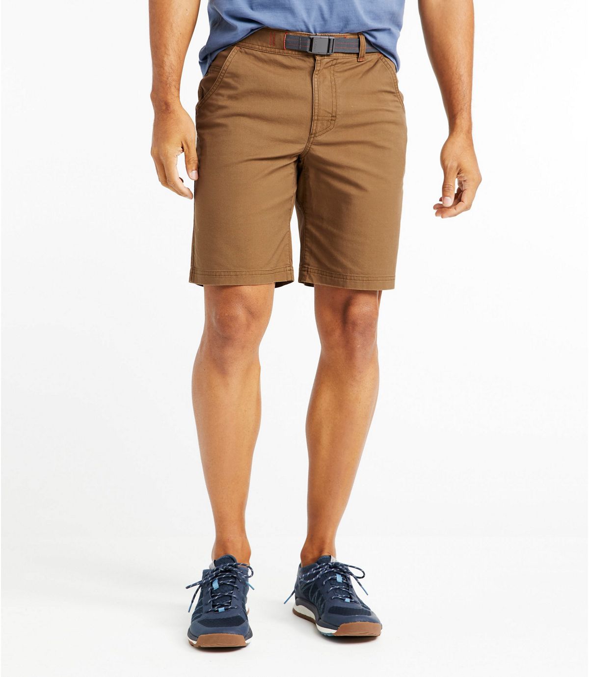 L.L.Bean Men's Traverse Crag Belted Shorts