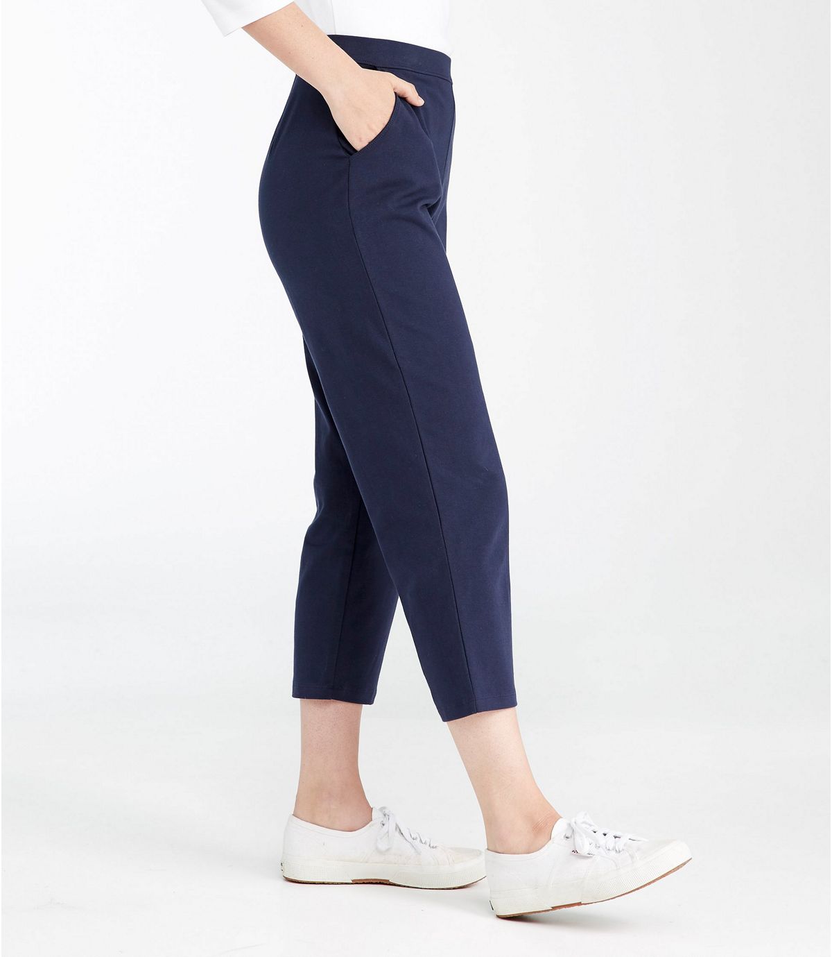 L.L.Bean Women's Perfect Fit Pants, Cropped