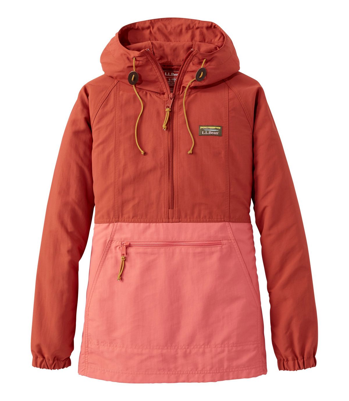 L.L.Bean Women's Mountain Classic Anorak, Colorblock