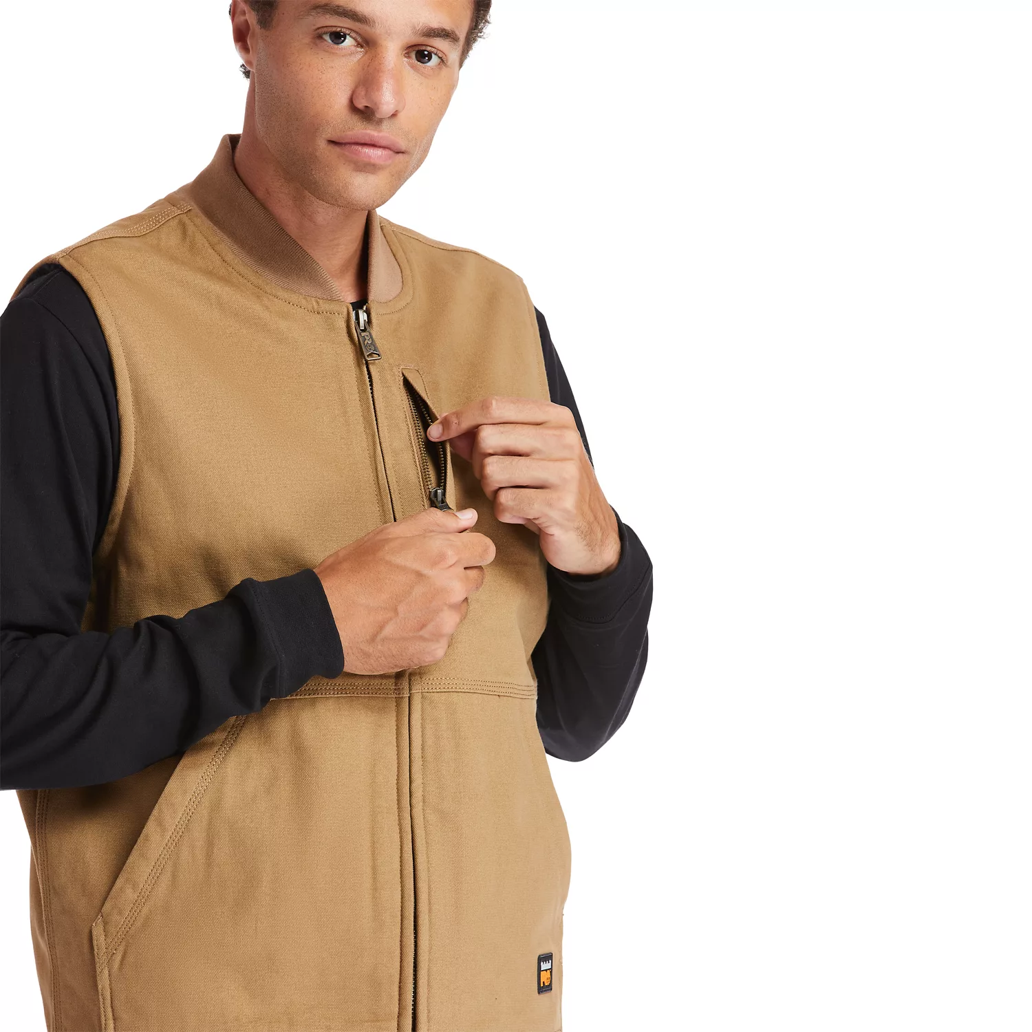 Men's Timberland PRO Gritman Lined Canvas Vest