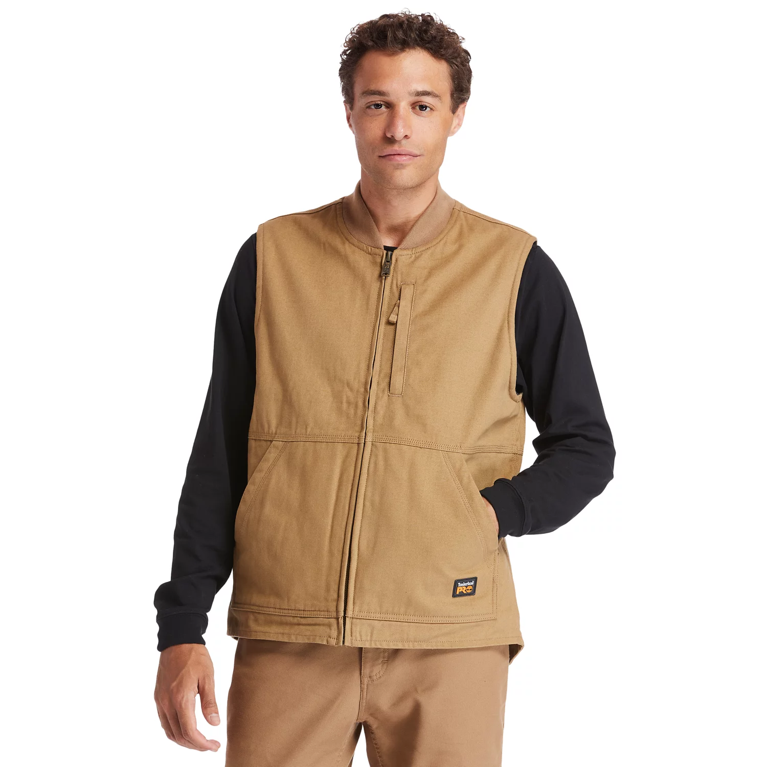 Men's Timberland PRO Gritman Lined Canvas Vest