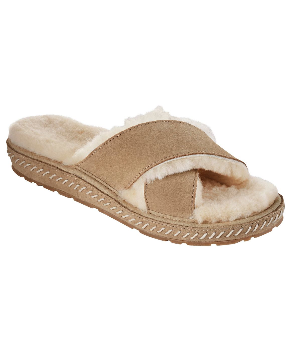 L.L.Bean Wicked Good Slipper, Cross Band Slide