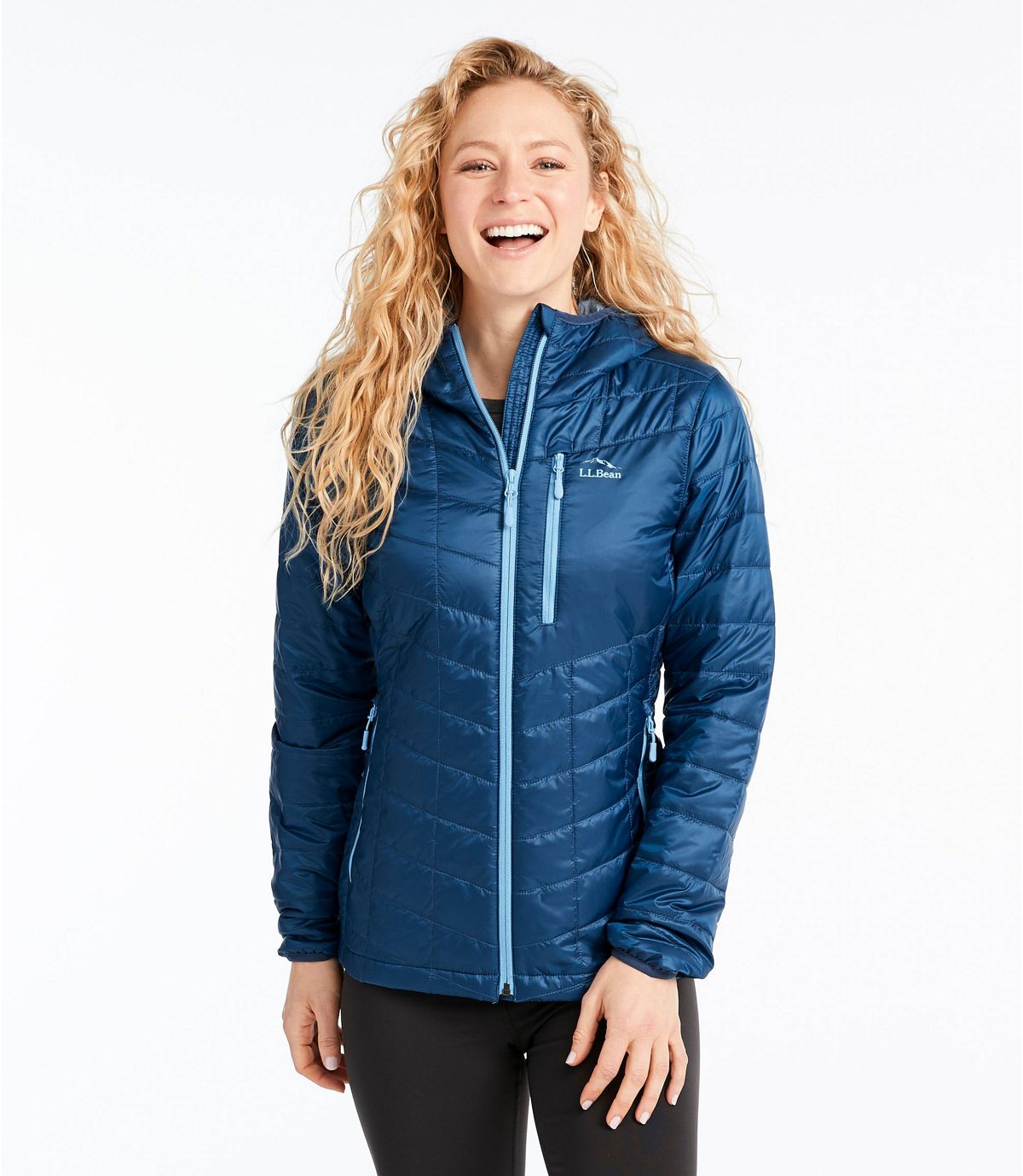 L.L.Bean Women's PrimaLoft Packaway Hooded Jacket
