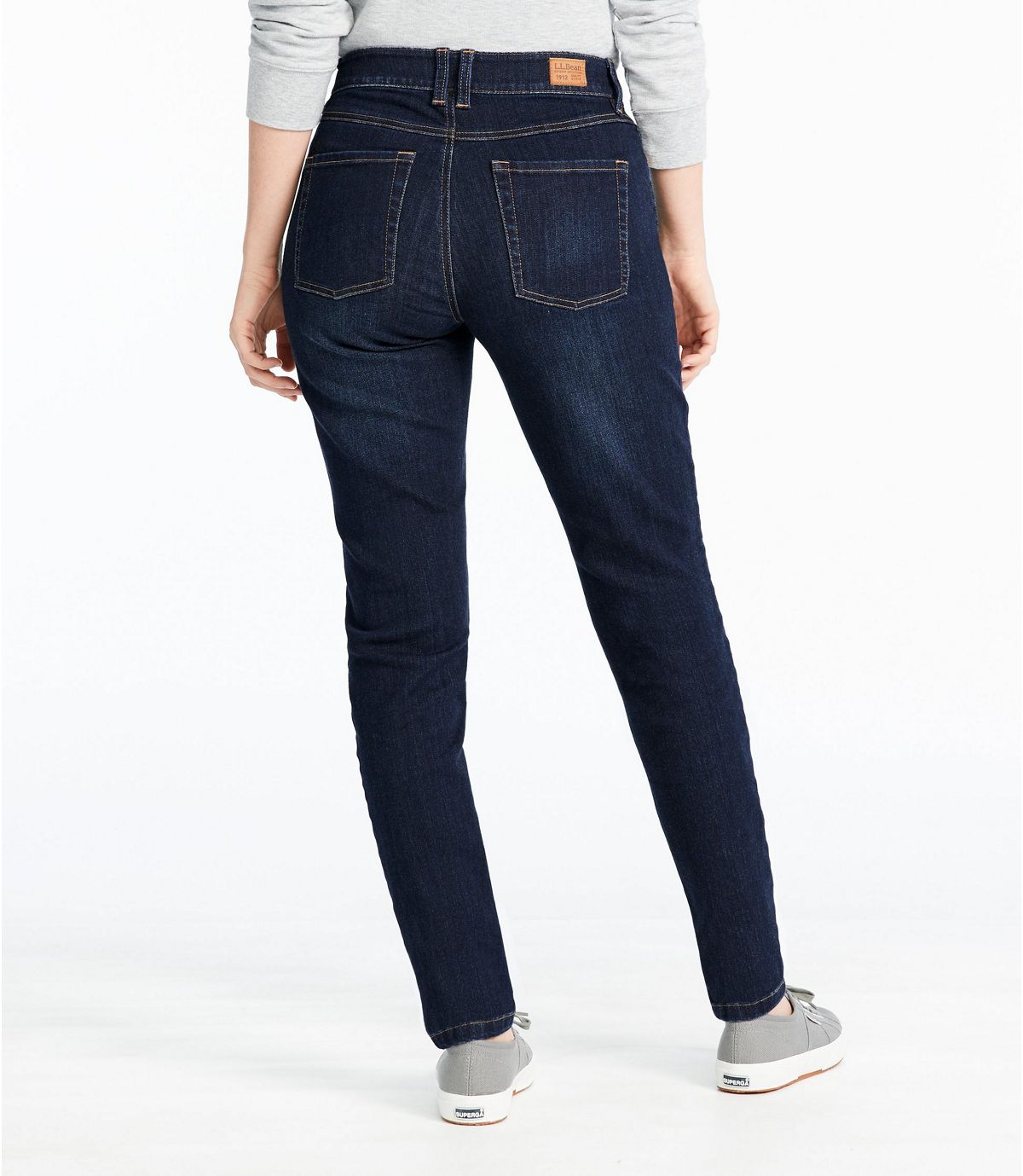 L.L.Bean Women's BeanFlex Jeans, Favorite Fit Skinny-Leg