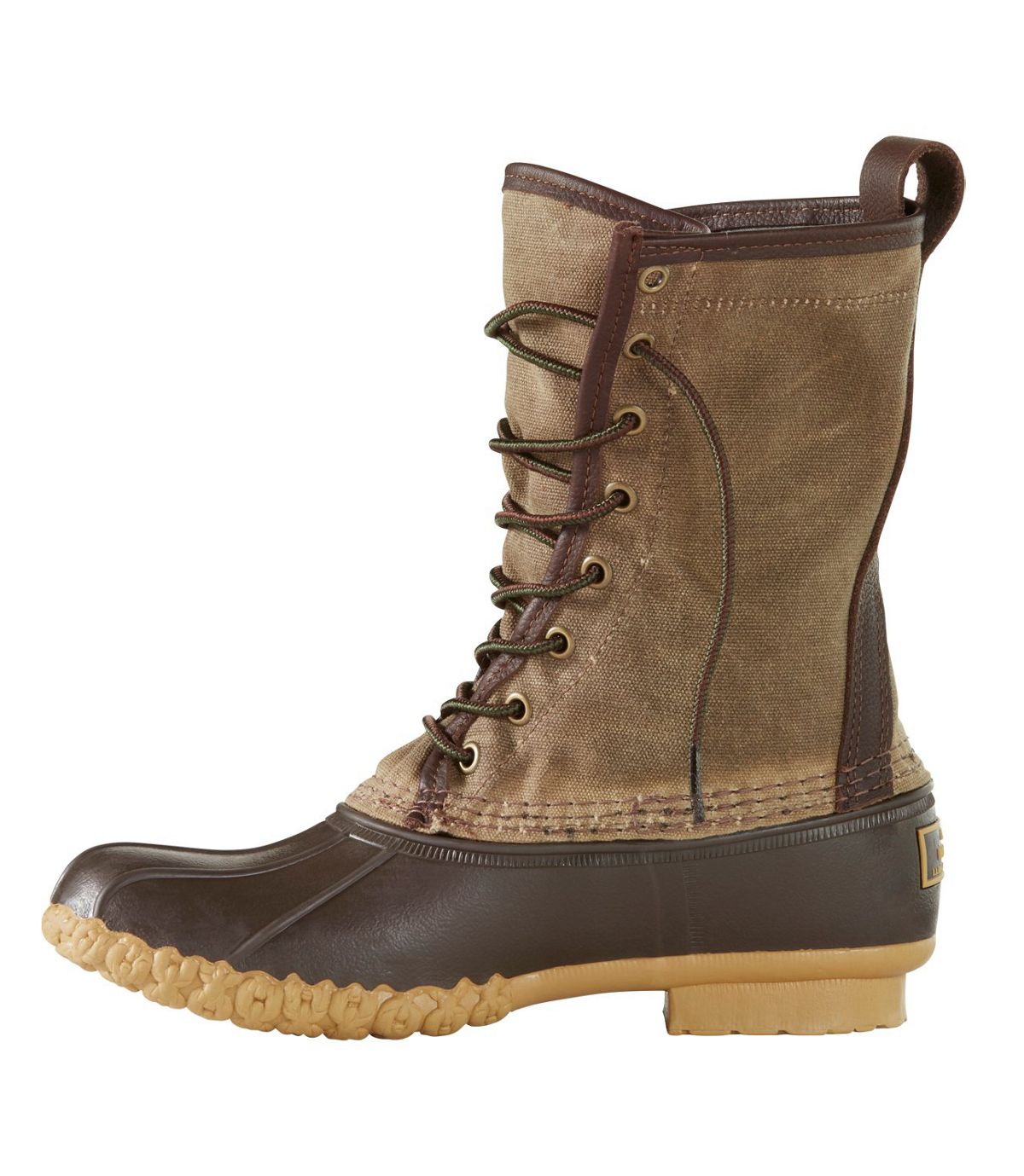 L.L.Bean Signature Waxed-Canvas Maine Hunting Shoe, 10"