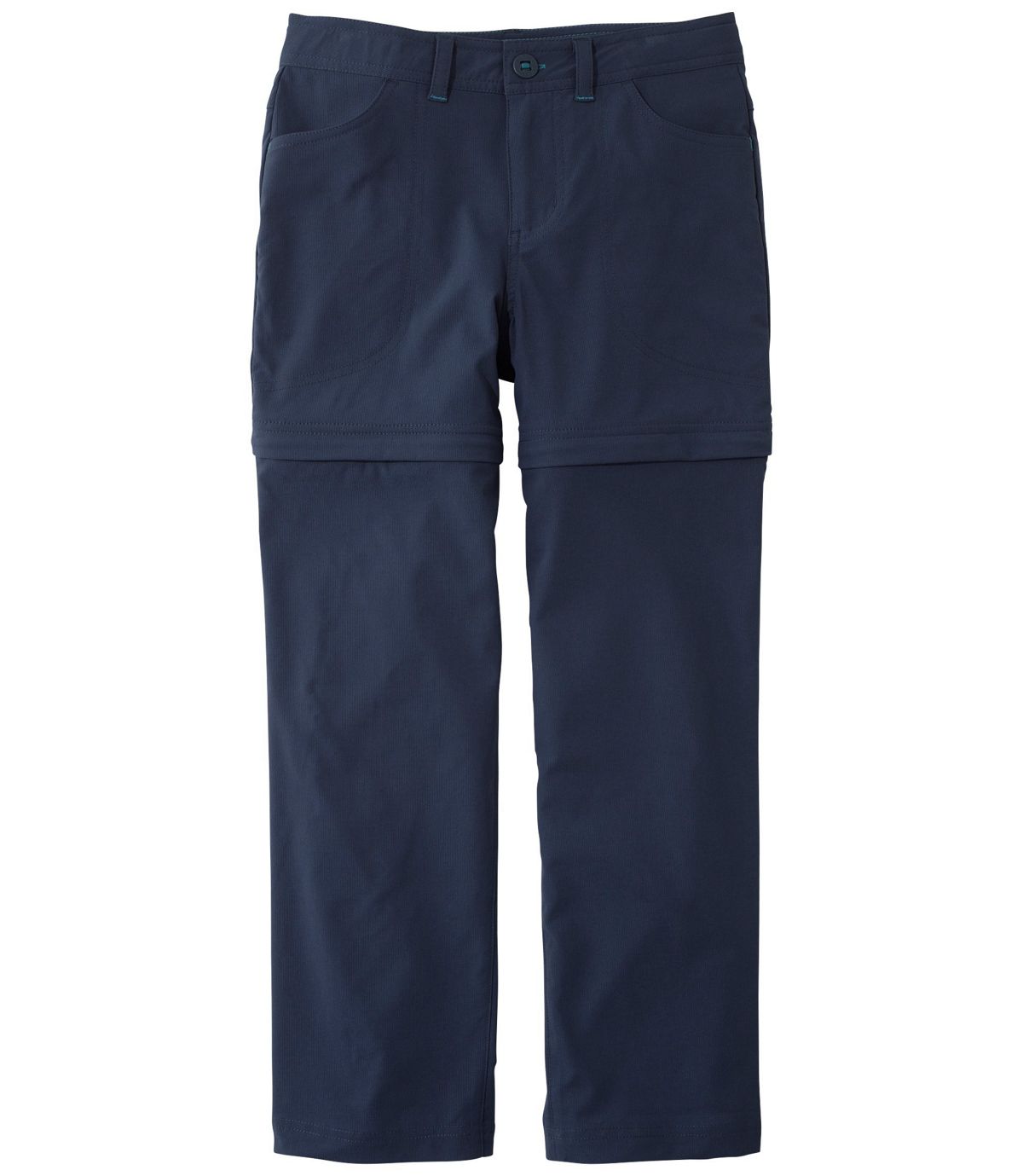 L.L.Bean Girls' Trekking Zip-Off Pants with Stretch