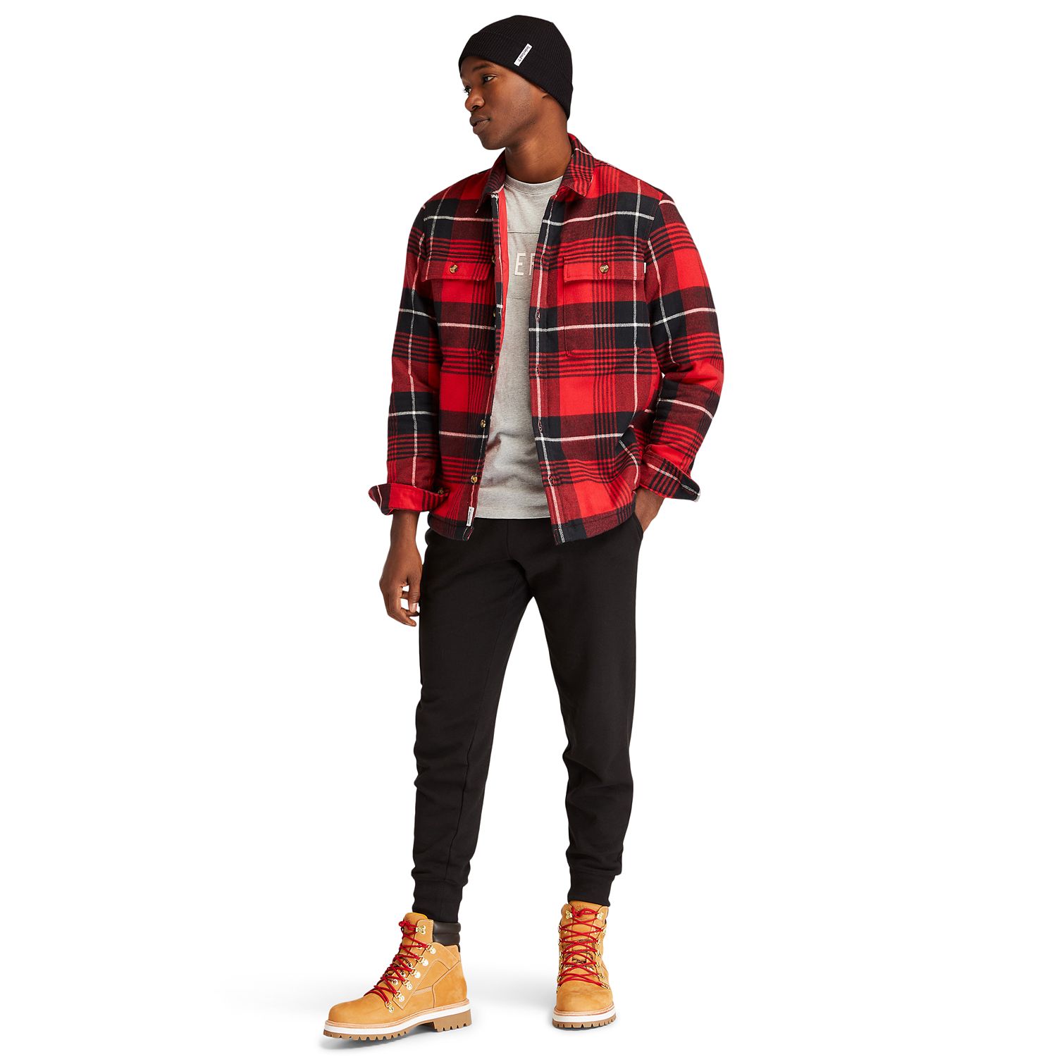 Men's Insulated Buffalo Shirt Jacket