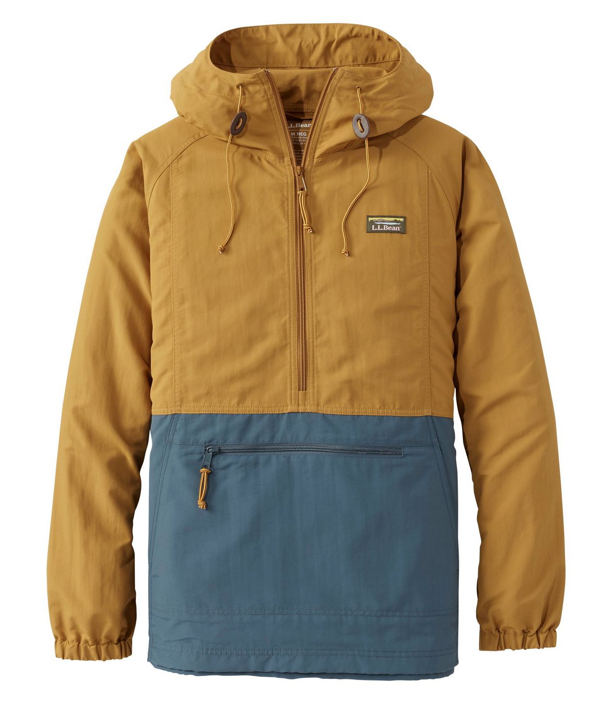 L.L.Bean Men's Mountain Classic Anorak, Colorblock