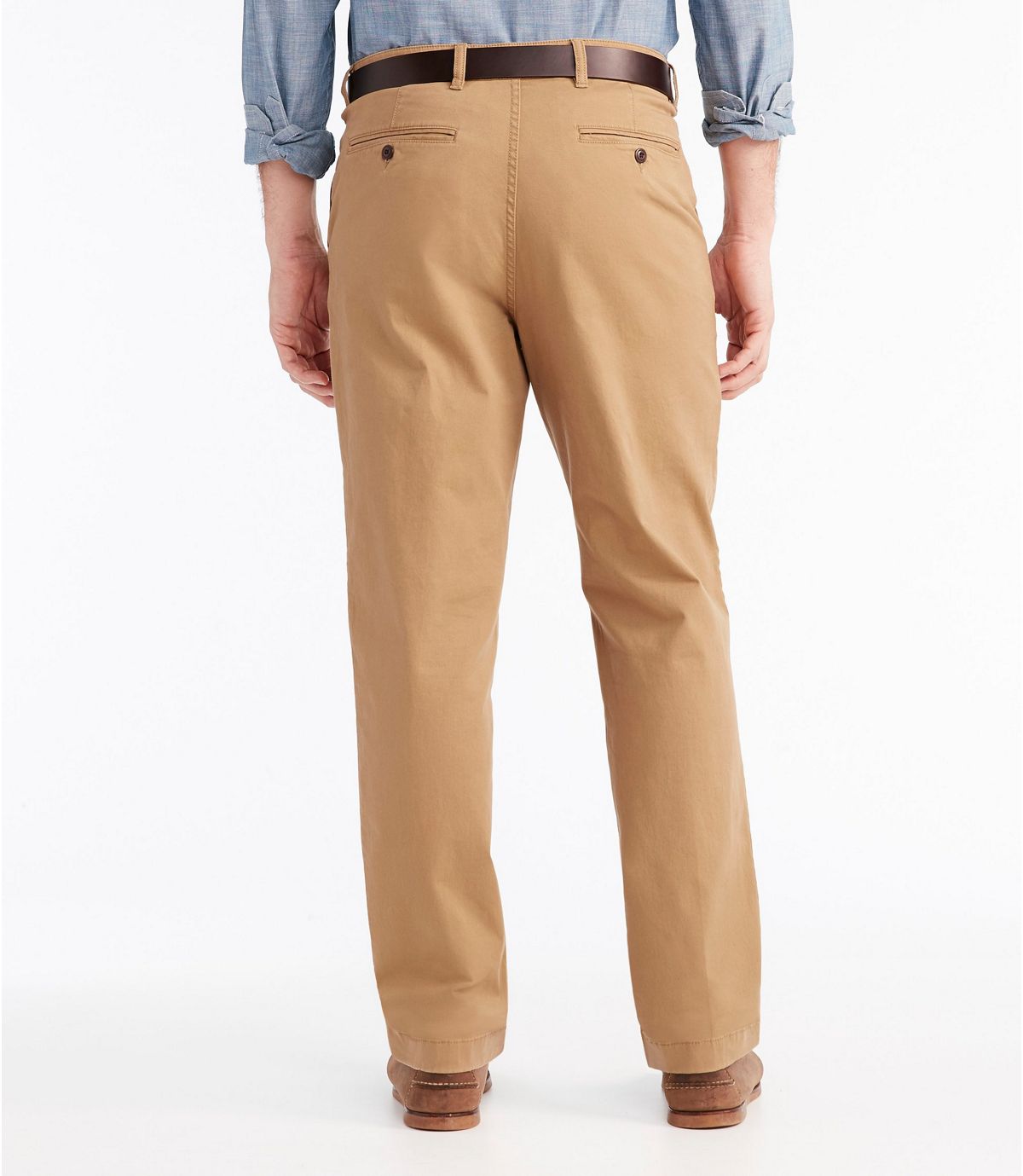 L.L.Bean Men's Lakewashed® Stretch Khakis, Natural Fit