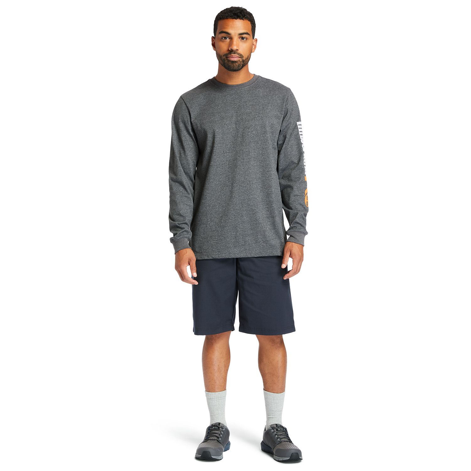 Men's Timberland PRO Base Plate Long-Sleeve Wicking T-Shirt