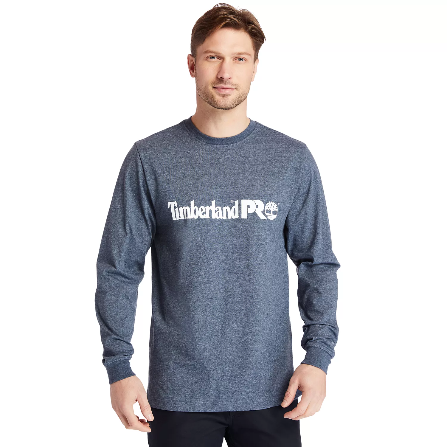 Men's Timberland PRO Base Plate Long-Sleeve Graphic T-Shirt