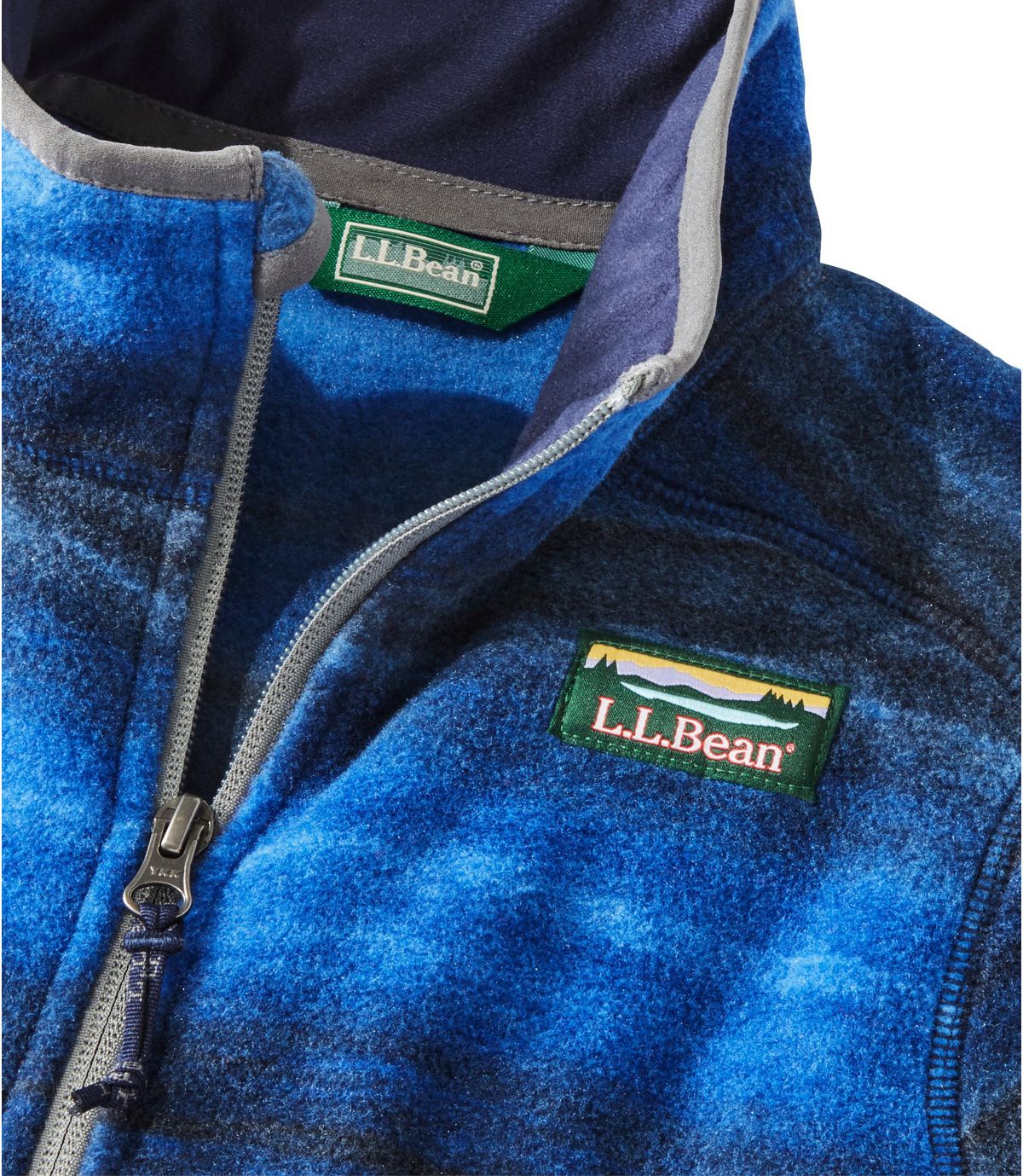 L.L.Bean Kids' Mountain Classic Fleece, Print