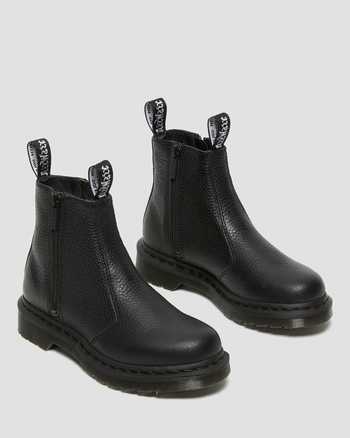 2976 Women's Leather Zipper Chelsea Boots,WOMEN'S ORIGINALS BOOTS,no.200