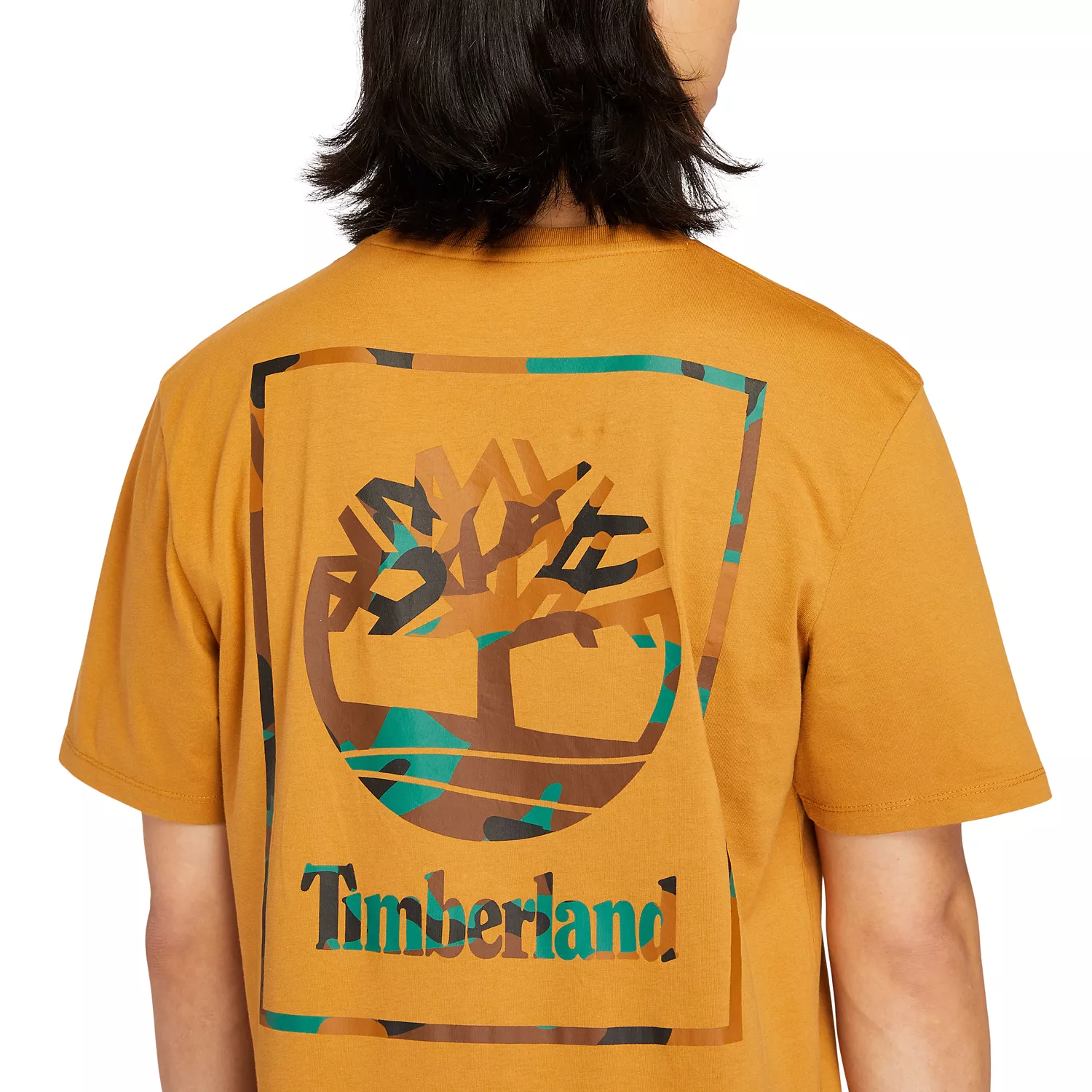 Men's Short-Sleeve Camo-Print Logo T-Shirt