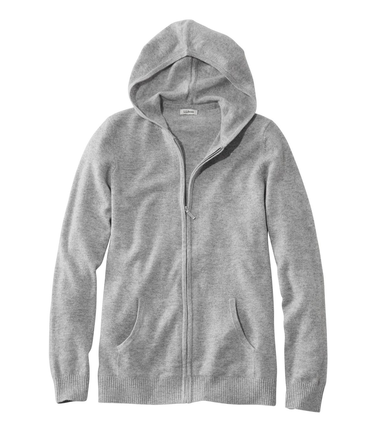 L.L.Bean Women's Classic Cashmere Sweater, Zip Hoodie