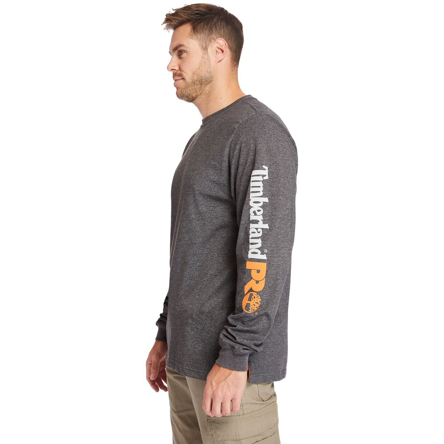 Men's Big & Tall Timberland PRO Base Plate Long-Sleeve Wicking T-Shirt