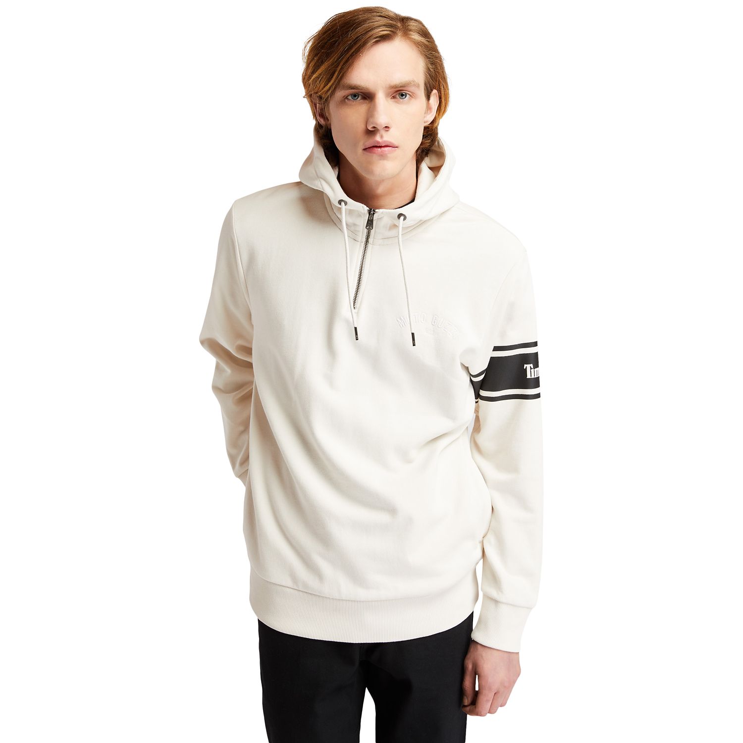 Men's Moto Guzzi x Timberland Half Zip Hoodie