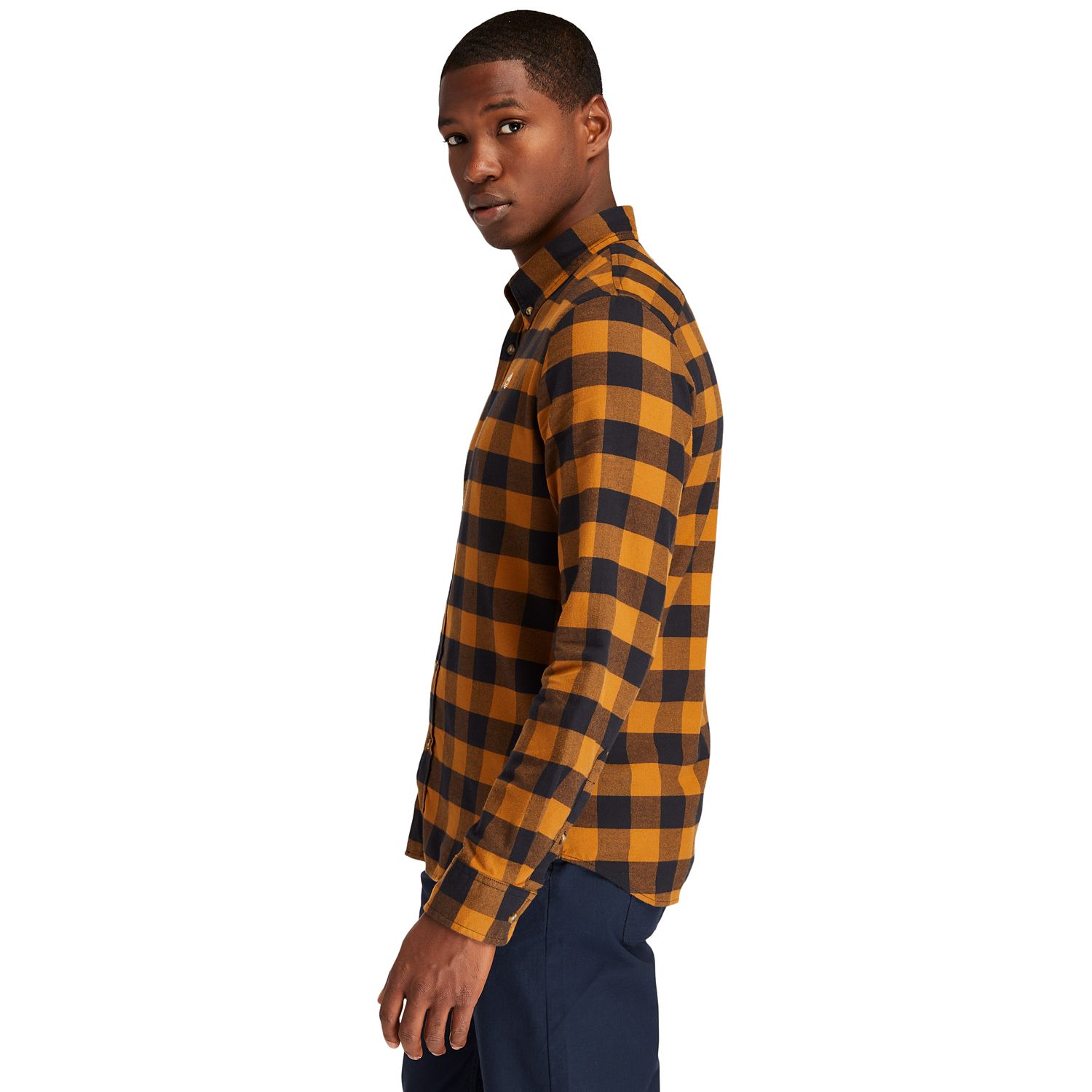 Men's Mascoma River Slim-Fit Long-Sleeve Check Shirt