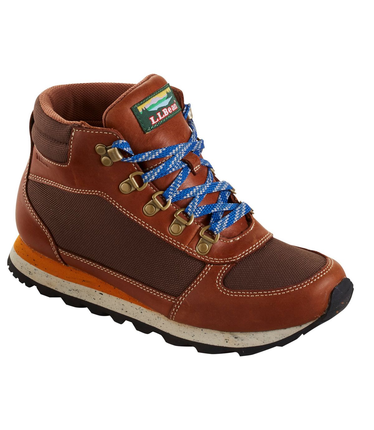 L.L.Bean Waterproof Katahdin Hiking Boots, Leather Mesh