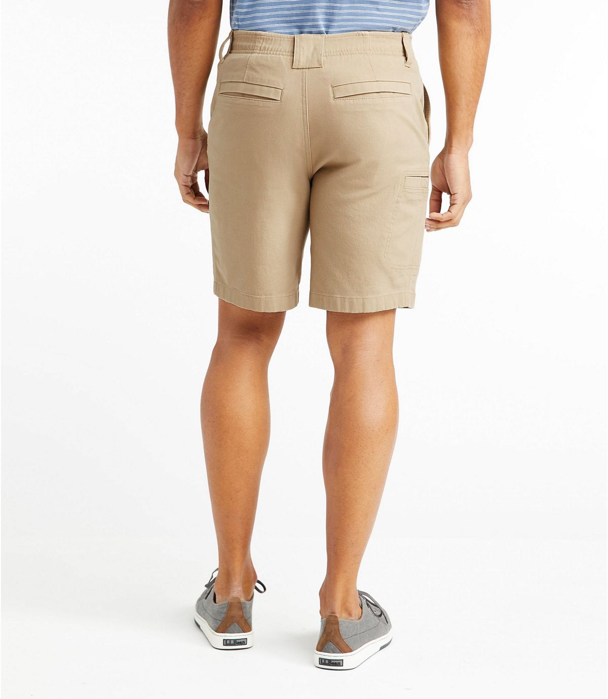 L.L.Bean Men's Stretch Pathfinder Shorts, Natural Fit