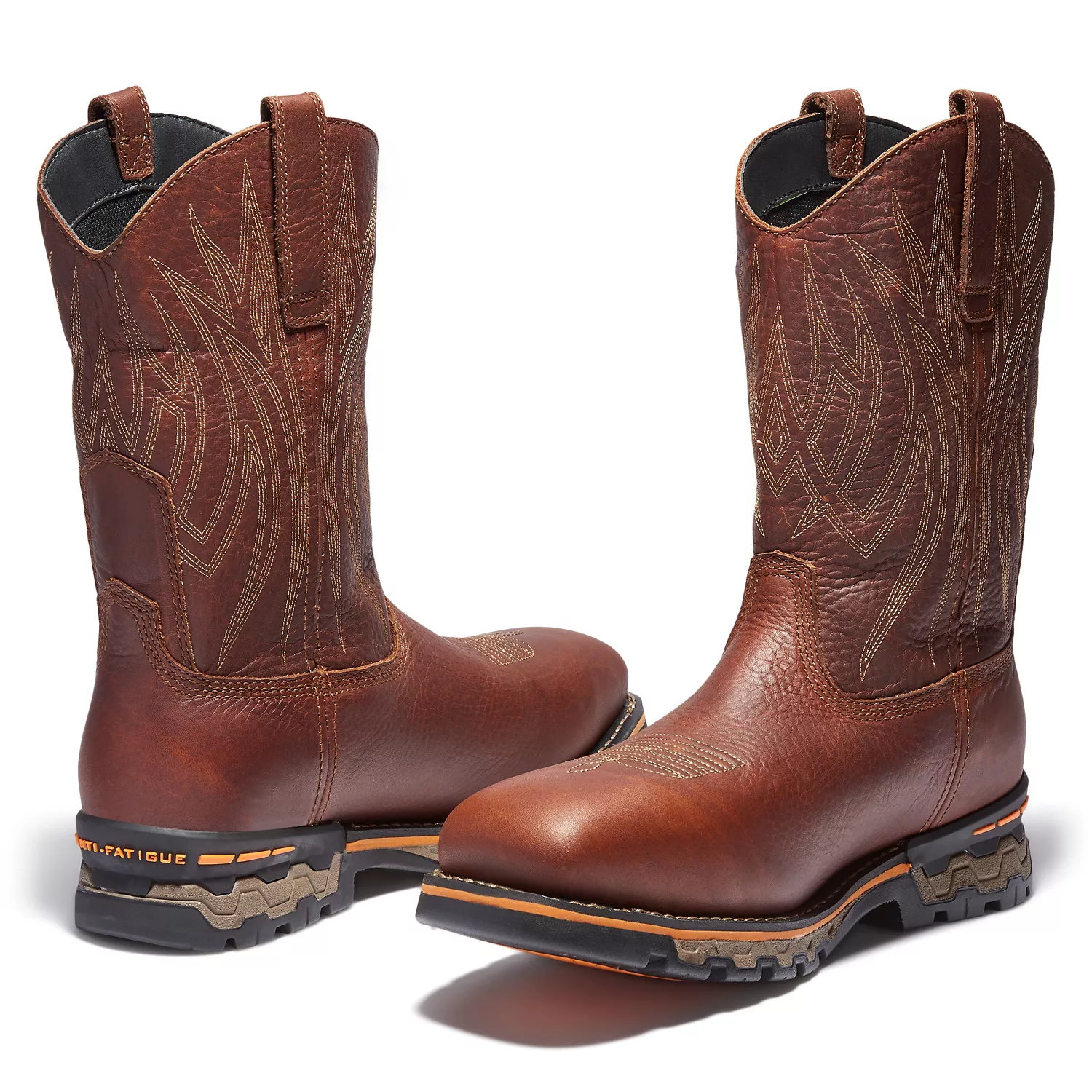 Men's Timberland PRO AG Boss Square Alloy Toe Pull-On Work Boots