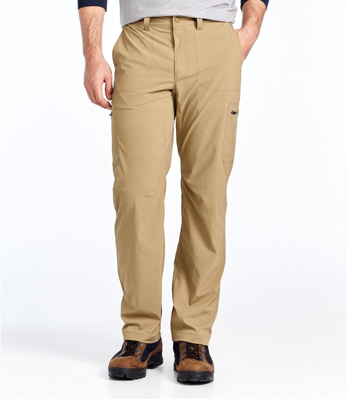 L.L.Bean Men's Water-Resistant Cresta Hiking Pants, Natural Fit