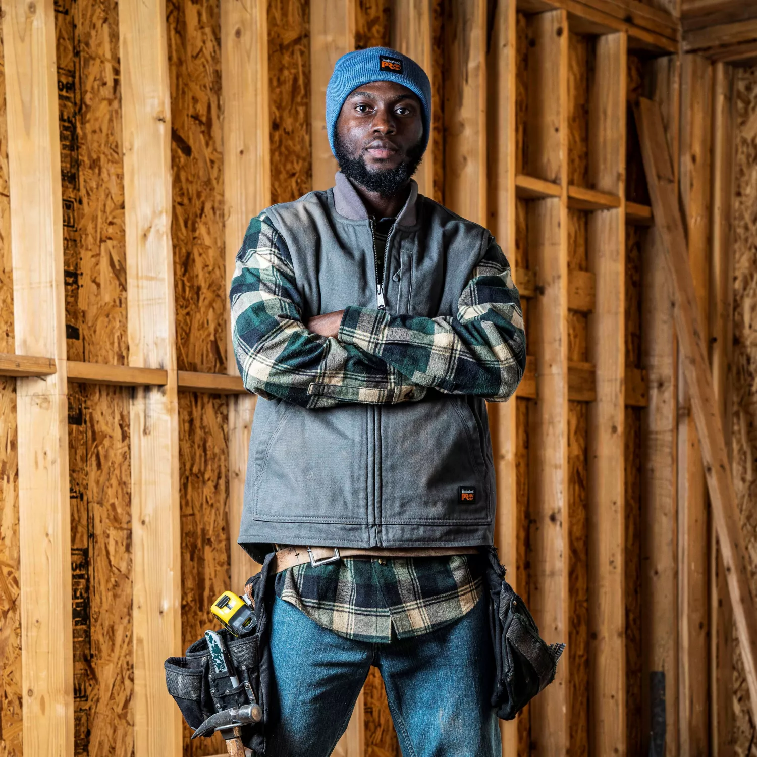 Men's Timberland PRO Gritman Lined Canvas Vest