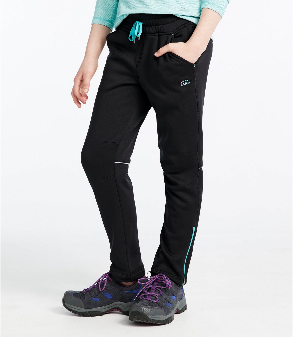 L.L.Bean Girls' Mountain Fleece Pants