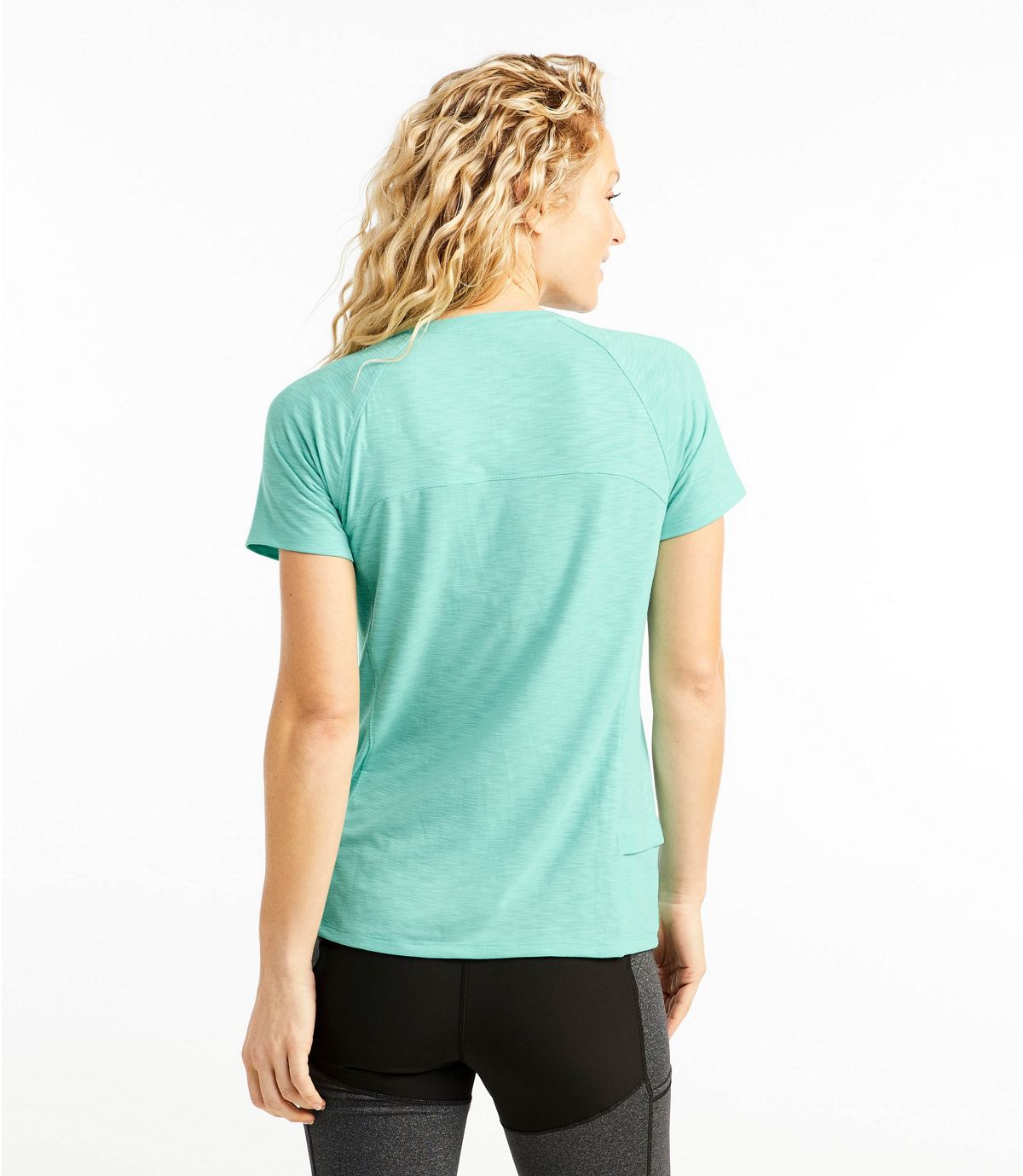 L.L.Bean Women's Short-Sleeve Crewneck Trail Tee