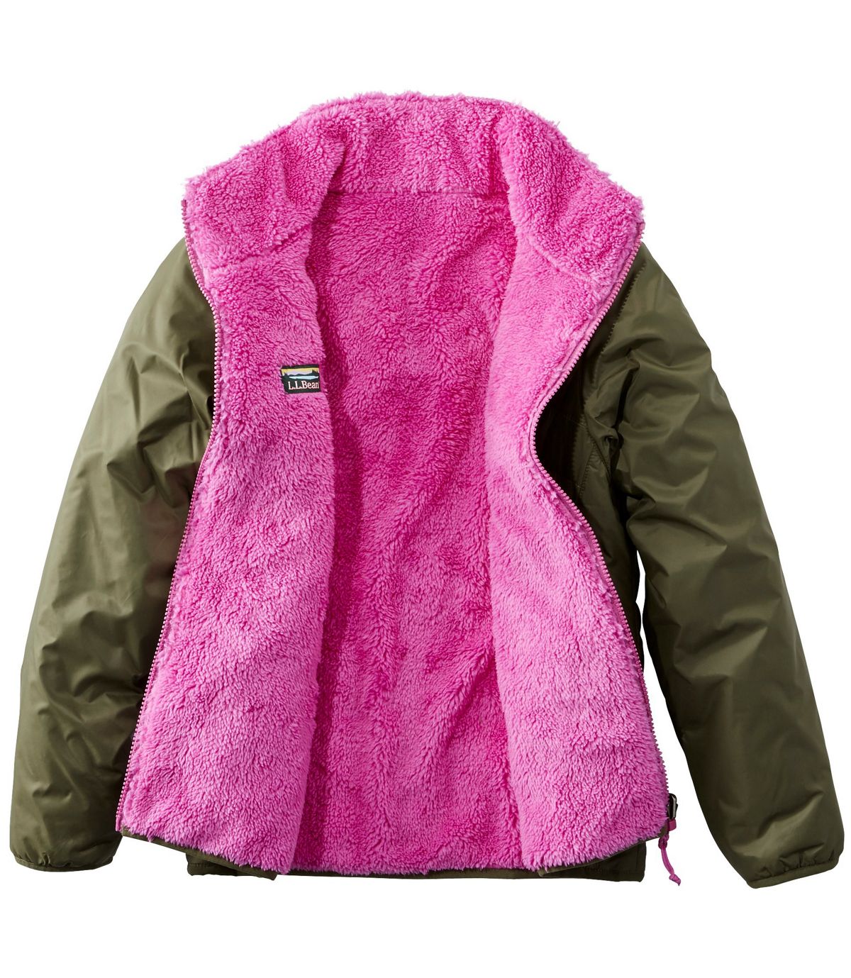 L.L.Bean Girls' Mountain Bound Reversible Jacket