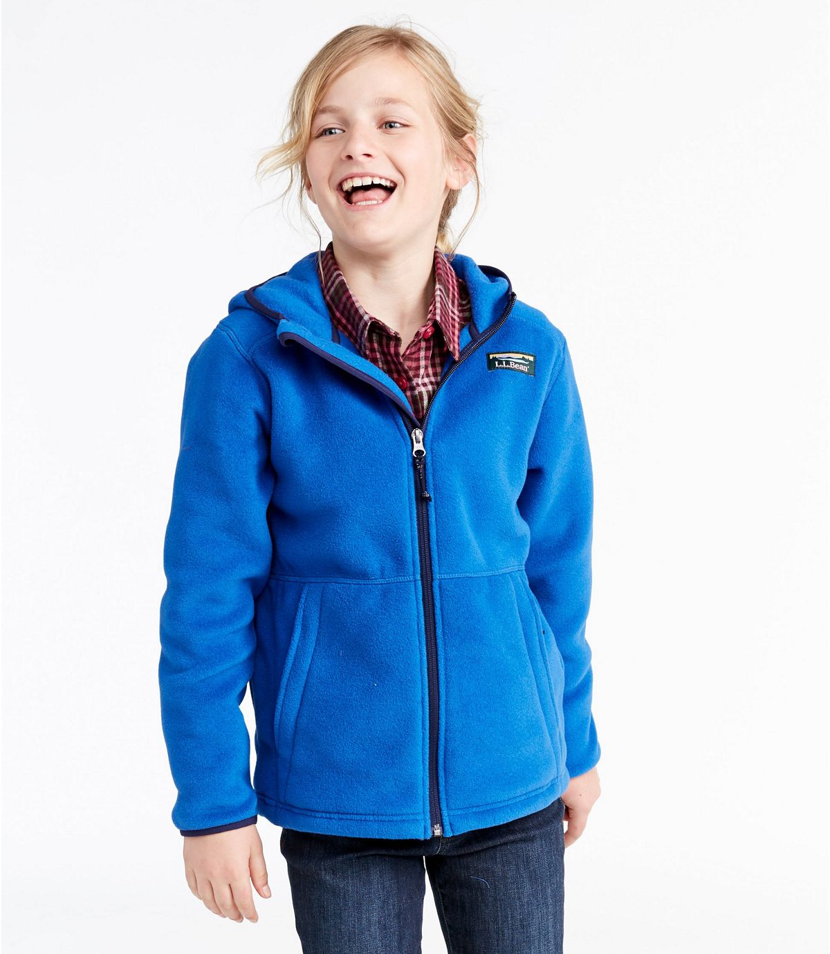 L.L.Bean Kids' Mountain Classic Fleece, Hooded