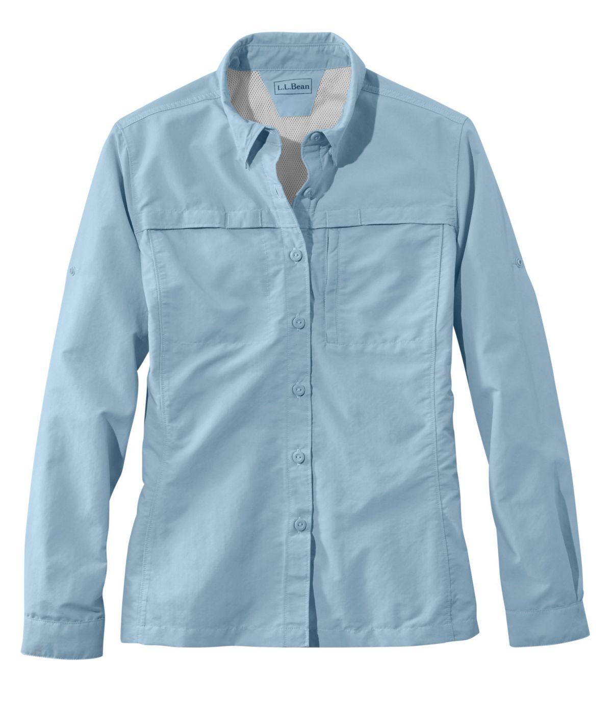 L.L.Bean Women's Tropicwear Shirt, Long-Sleeve
