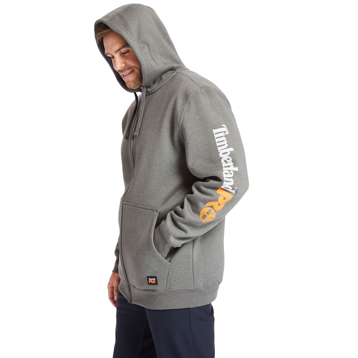 Men's Timberland PRO Big & Tall Hood Honcho Full-Zip Hoodie