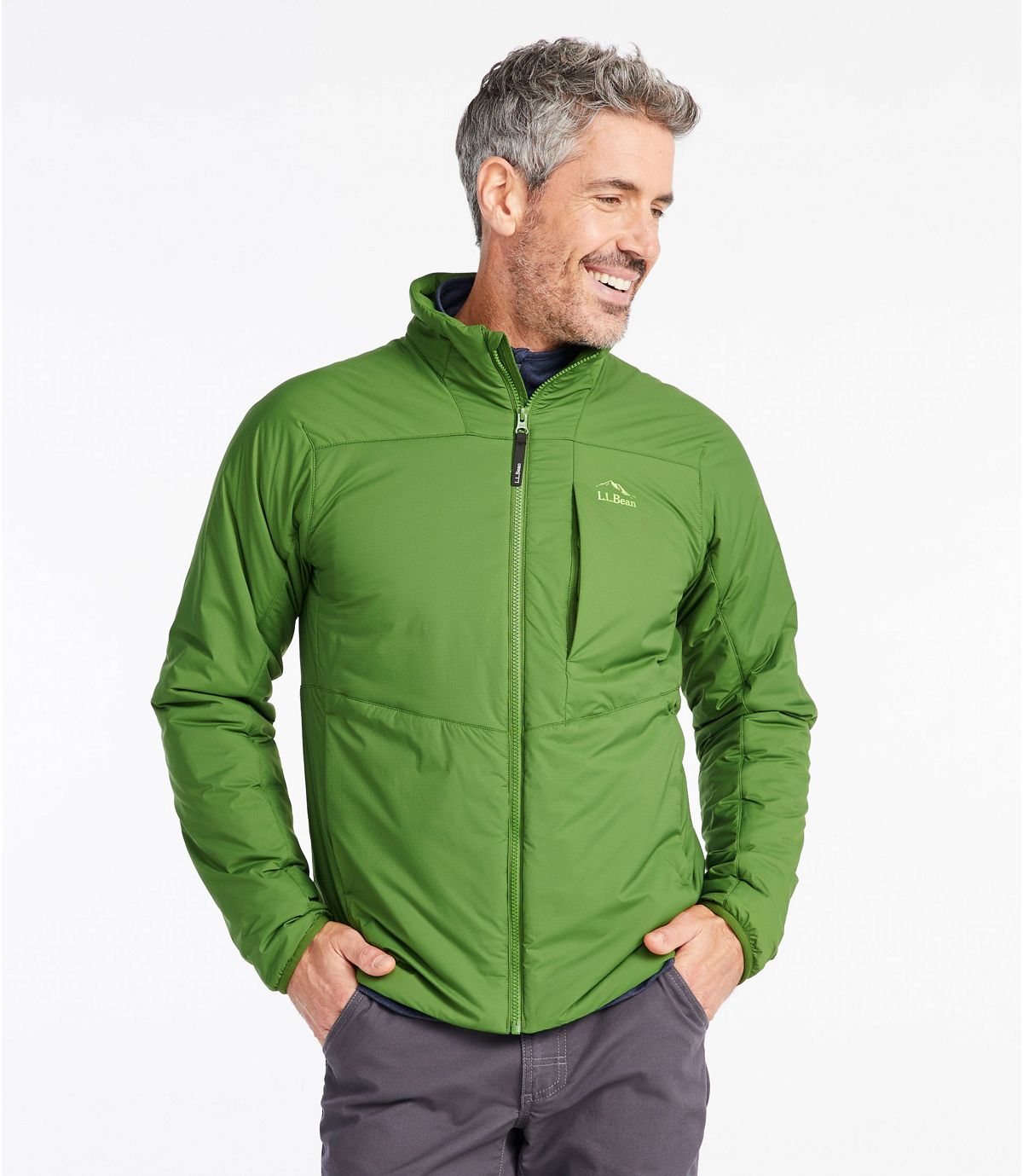 L.L.Bean Men's Stretch Primaloft Packaway Jacket